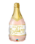 Birthday Pink Bubbly Balloon