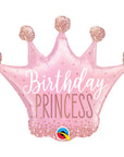 Birthday Princess Crown Balloon