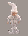 Premium 40 Cm White Silver Elf- 1 Pc