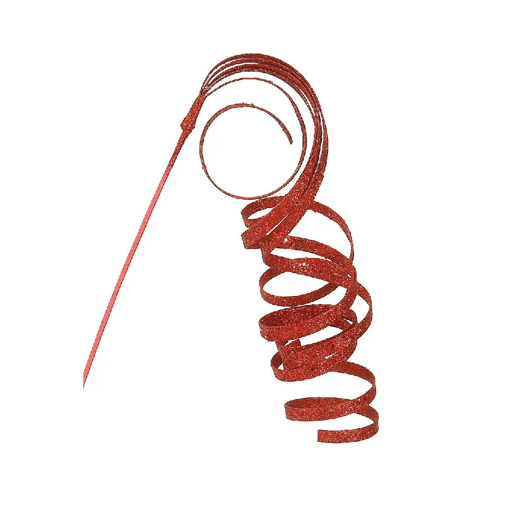Premium Glitter Red  70cm Branch- 1 Pc