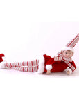 Premium 48 Cm Red White Elf Sleeping- 1 Pc