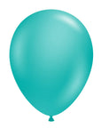 Pastel Teal Latex Balloon (Helium/Air Filled) - 11 Inches