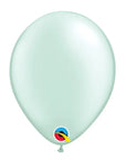 Pearl Mint Green Latex Balloon (Helium/Air Filled) - 11 Inches