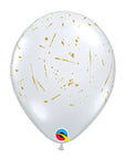 Transparent Paint Splatter Latex Balloon (Helium/Air Filled) - 11 Inches