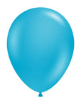 Turquoise Latex Balloon (Helium/Air Filled) - 11 Inches