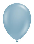 Pastel Blue Slate Balloon (Helium/Air Filled) - 17 Inches