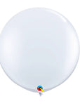 White Balloon (Helium/Air Filled) - 30 Inches