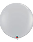 Grey Balloon (Helium/Air Filled) - 30 Inches