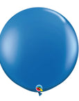 Sapphire Blue Balloon (Helium/Air Filled) - 30 Inches