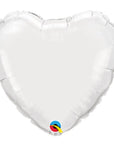 Heart White (Air-filled) - 4 Inches