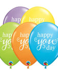 Simply Happy You Day Latex Balloon (Helium/Air Filled) - 11 Inches