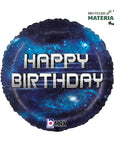 Happy Birthday Galaxy Balloon