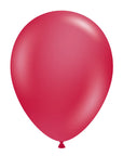 Metallic Star Red Fire Latex Balloon (Helium/Air Filled) - 11 Inches