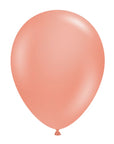Metallic Rose Gold Latex Balloon (Helium/Air Filled) - 11 Inches