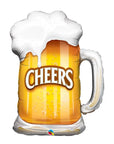 Cheers! Beer Mug (Helium) - 35 Inches