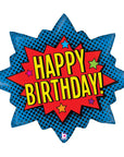Superhero Birthday Burst (Helium) - 32 Inches