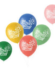 Your a Star Retro 6pc Latex Balloon (Helium/Air Filled) - 13 Inches