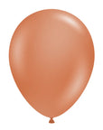 Burnt Orange Latex Balloon (Air Filled) - 5 Inches