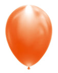 Orange Led 5 Latex Balloon (Helium/Air Filled) - 10 Inches