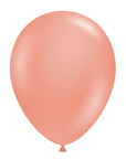 Rose Gold Latex Balloon (Air Filled) - 5 Inches