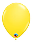 Yellow Led 5 Latex Balloon (Helium/Air Filled) - 10 Inches