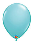 Caribbean Blue Latex Balloon (Helium/Air Filled) - 11 Inches