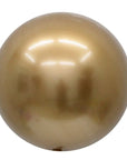 Bubble Chrome Gold (Helium) - 22 Inches
