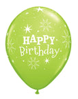 Birthday Sparkle Latex Balloon (Helium/Air Filled) - 11 Inches