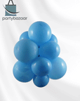 Robin's Egg Blue Latex Balloon (Helium/Air Filled) - 11 Inches