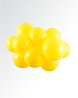 Yellow Latex Balloon (Helium/Air Filled) - 11 Inches