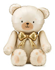 Foil Balloon Bear, 75x84 cm, cream