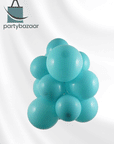 Caribbean Blue Latex Balloon (Helium/Air Filled) - 11 Inches