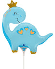 Dino Blue mini Balloon