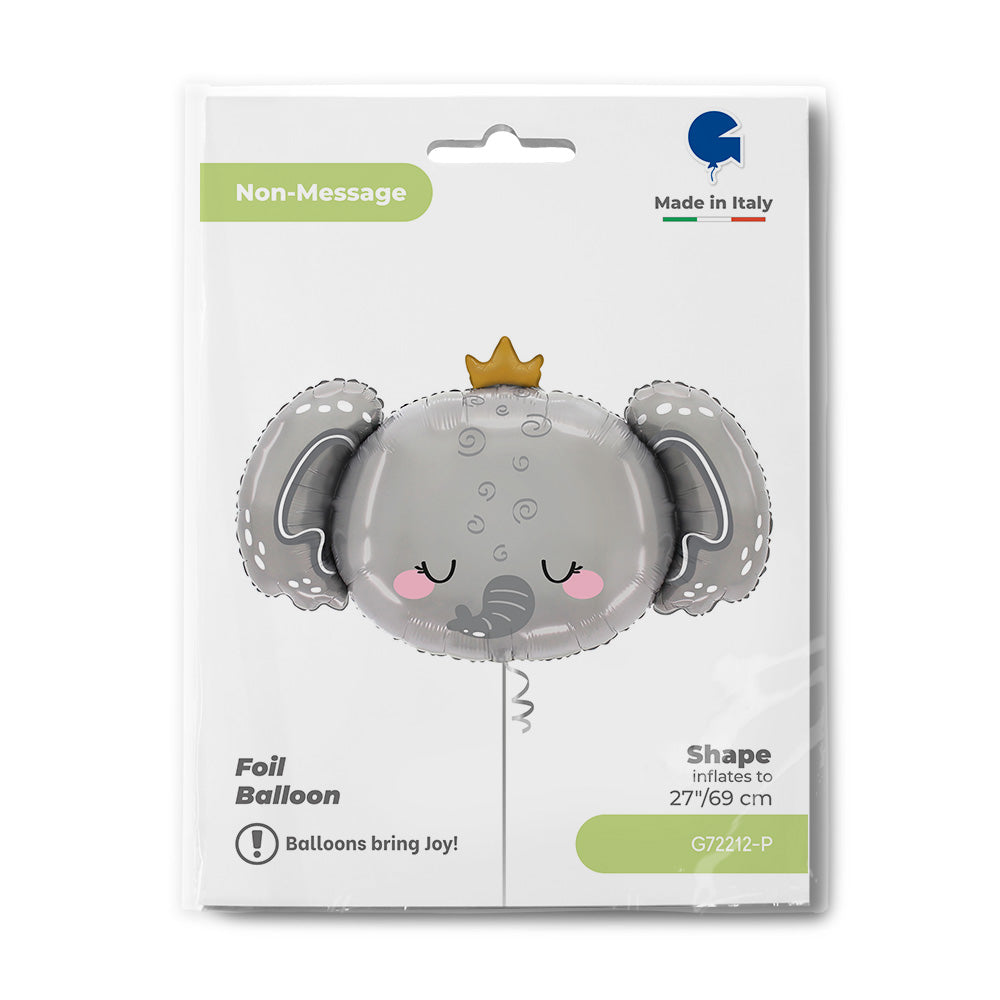 Baby Elephant (Helium) - 27 Inches