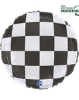 Checkered Pattern Balloon (Helium) - 18 Inches