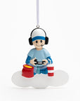 Personalised Ceramic Resin Ornament Gamer -1 pc