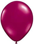 Sparkling Burgundy Latex Balloon (Helium/Air Filled) - 16 Inches