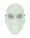 Glow in the Dark Skull Mask 17x27cm mix