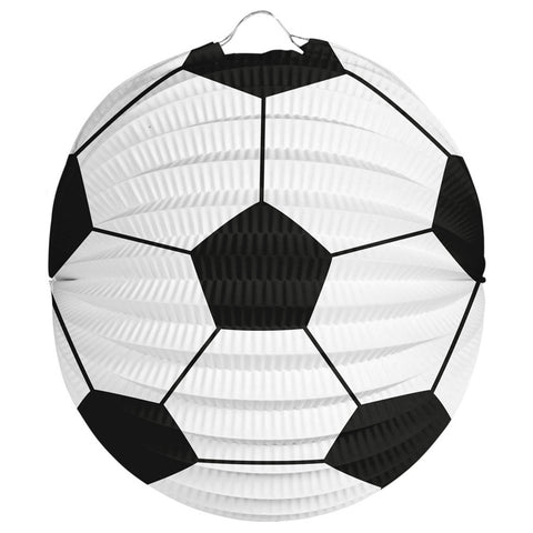 Paper Lantern Round Soccer- 10 Inch