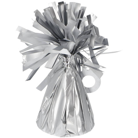 Balloon Weight Matt Silver Foil 170 gram- 1 Pc