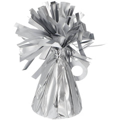 Balloon Weight Matt Silver Foil 170 gram- 1 Pc