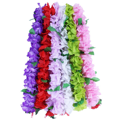 Hawaiian Flower Lei Multi Assorted Colour- 1Pc