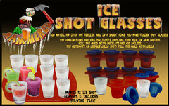 Ice Shot Glasses Tray-12 pc