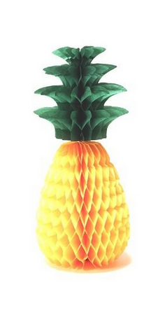 Pineapple Tissue Centerpiece 13 Inches- 1Pc