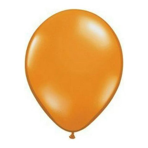 Mandarin Orange Latex Balloon (Air Filled) - 5 Inches