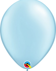 Pearl Light Blue Latex Balloon (Helium/Air Filled) - 11 Inches