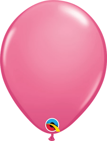 Rose Latex Balloon (Helium/Air Filled) - 11 Inches