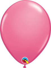 Rose Latex Balloon (Helium/Air Filled) - 11 Inches