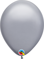 Gray Latex Balloon (Helium/Air Filled) - 11 Inches