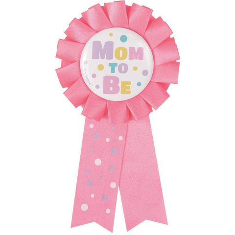 Pink Mom To Be Ribbon - One Size Fit All